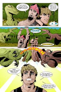 MISSION 003: PAGE 11 “TWO RAPTORS WITH ONE DUCK”