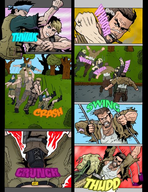 MISSION 002: PAGE 20 “THWAK CRASH CRUNCH”