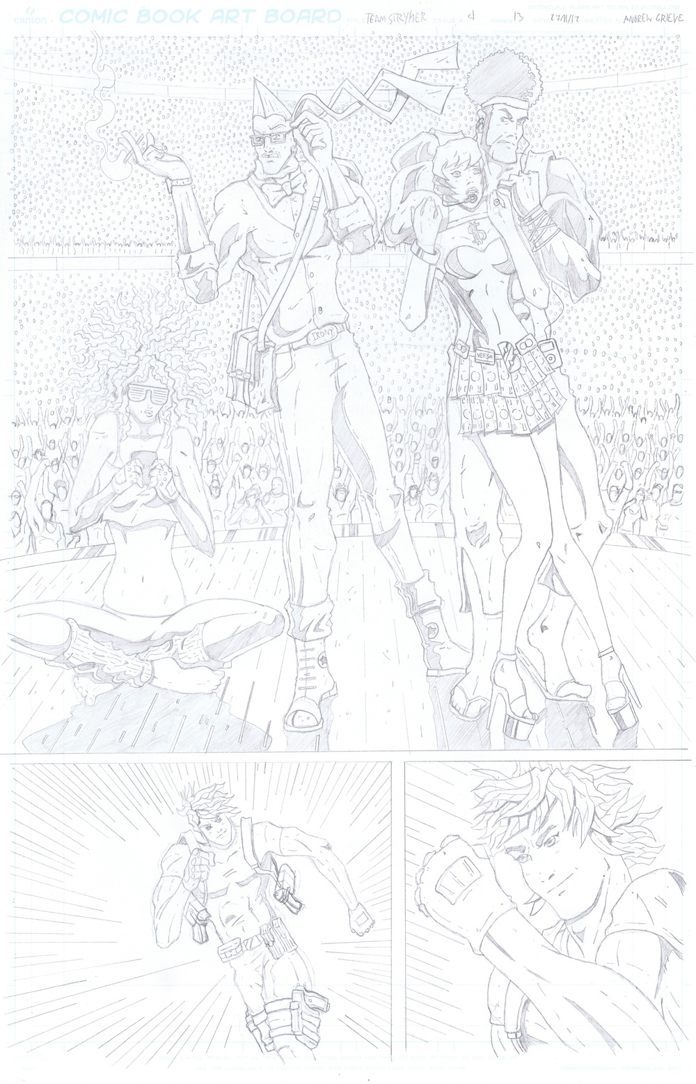 MISSION 004: PAGE 13 PENCIL