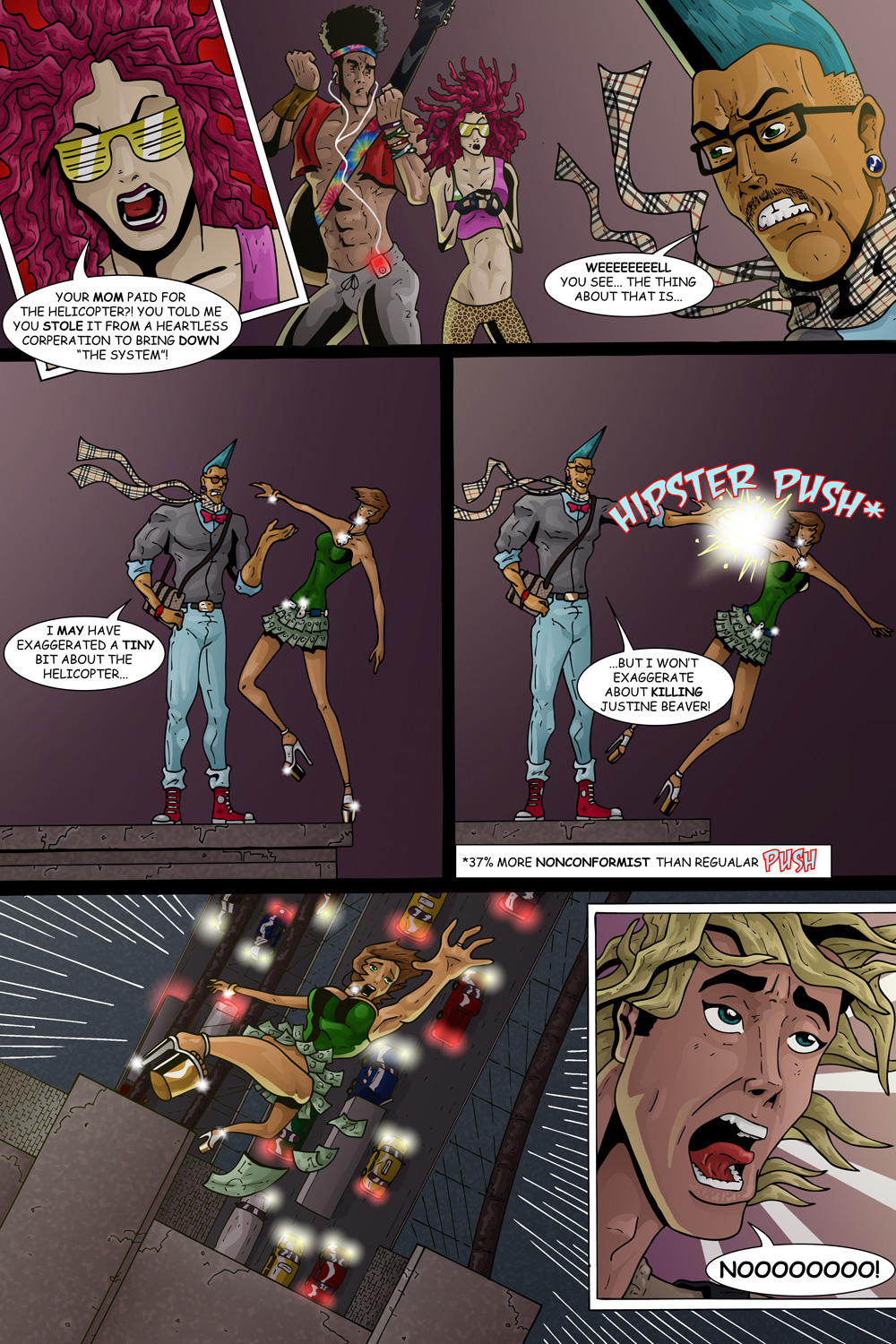 MISSION 004: PAGE 19 HIPSTER PUSH*