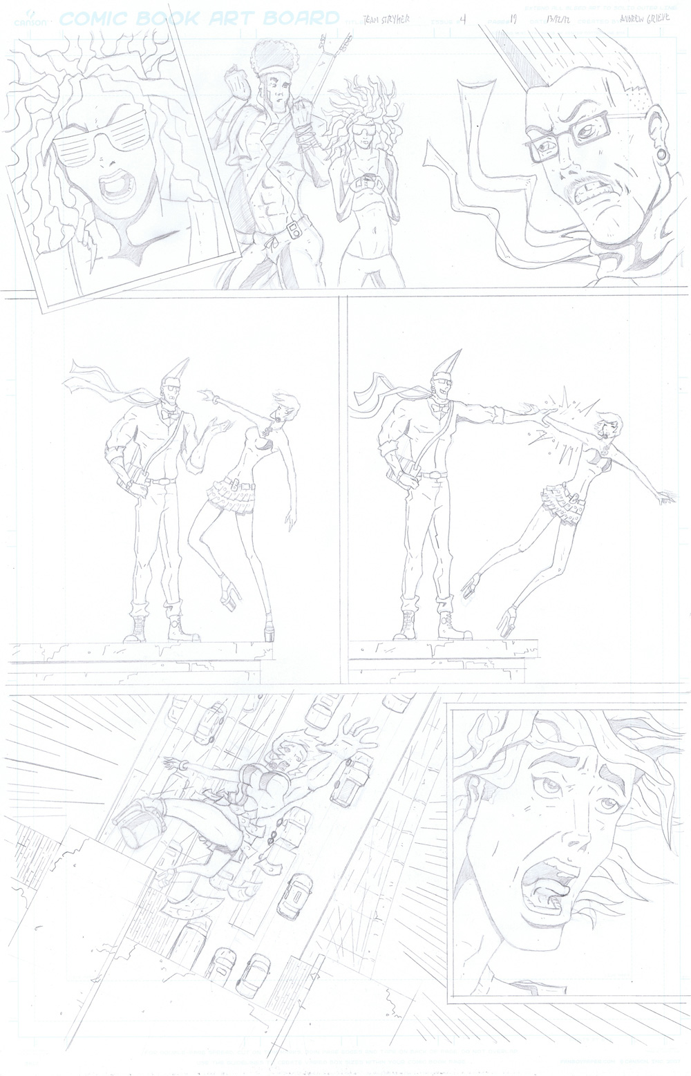 MISSION 004: PAGE 19 PENCIL