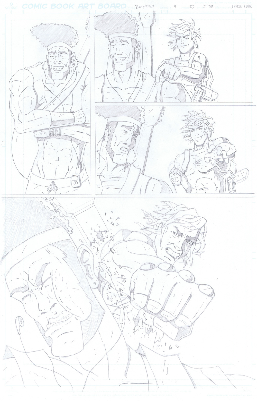 MISSION 004: PAGE 23 PENCIL