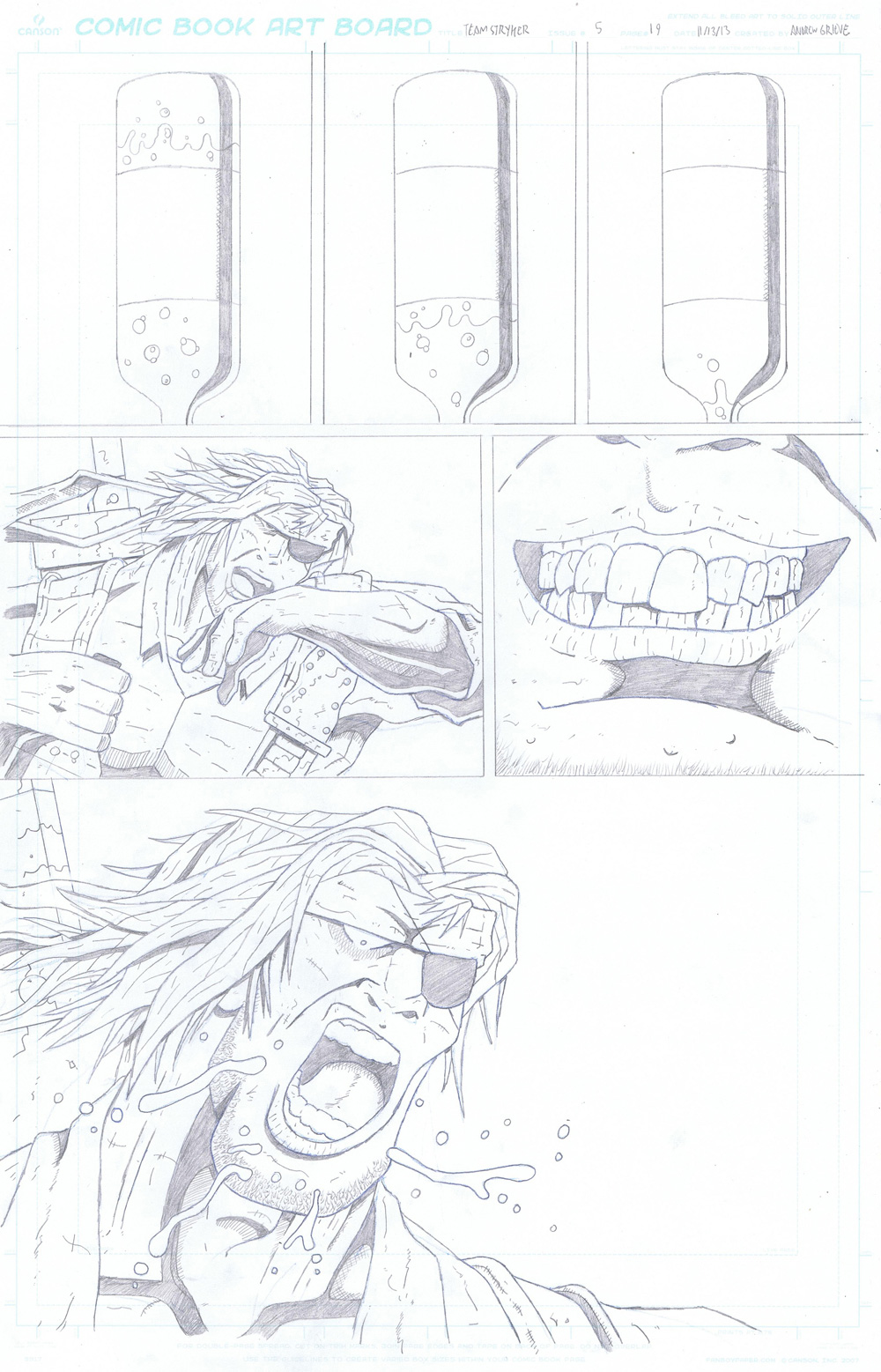 MISSION 005 PAGE 19 PENCIL