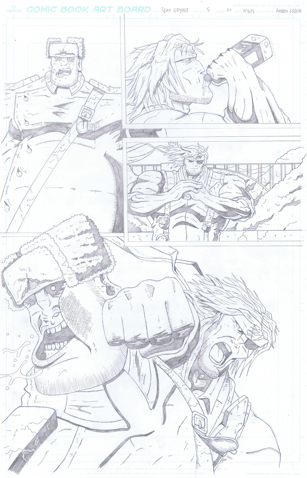 MISSION 005: PAGE 20 PENCIL