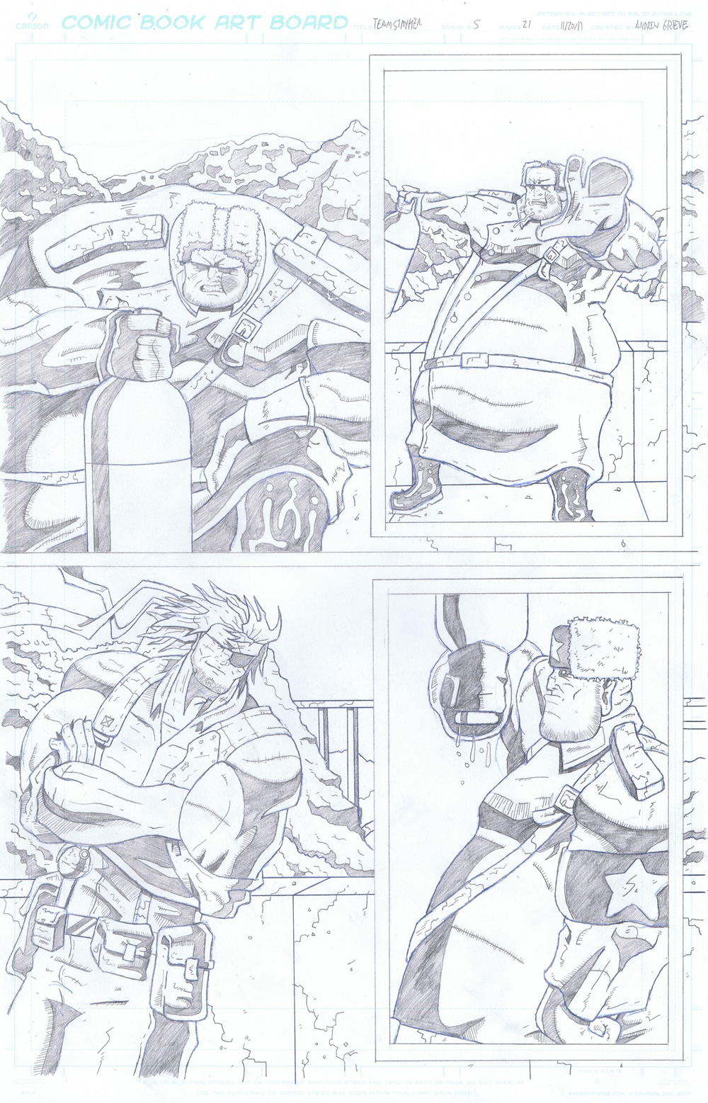 MISSION 005: PAGE 21 PENCIL