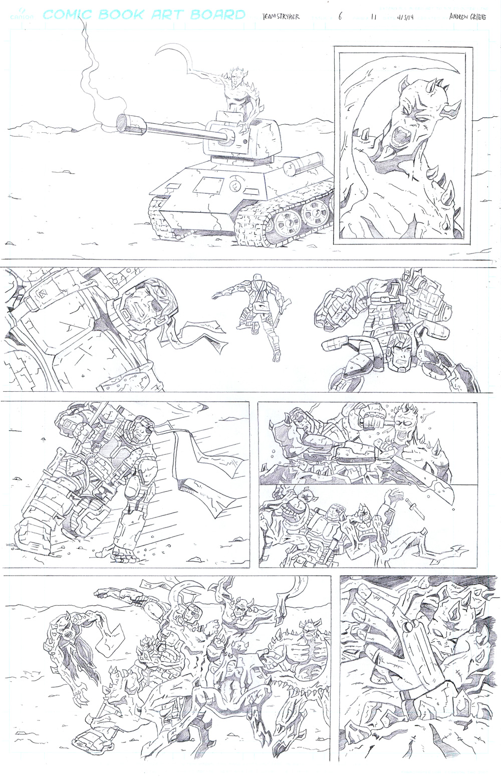 MISSION 006: PAGE 11 PENCIL