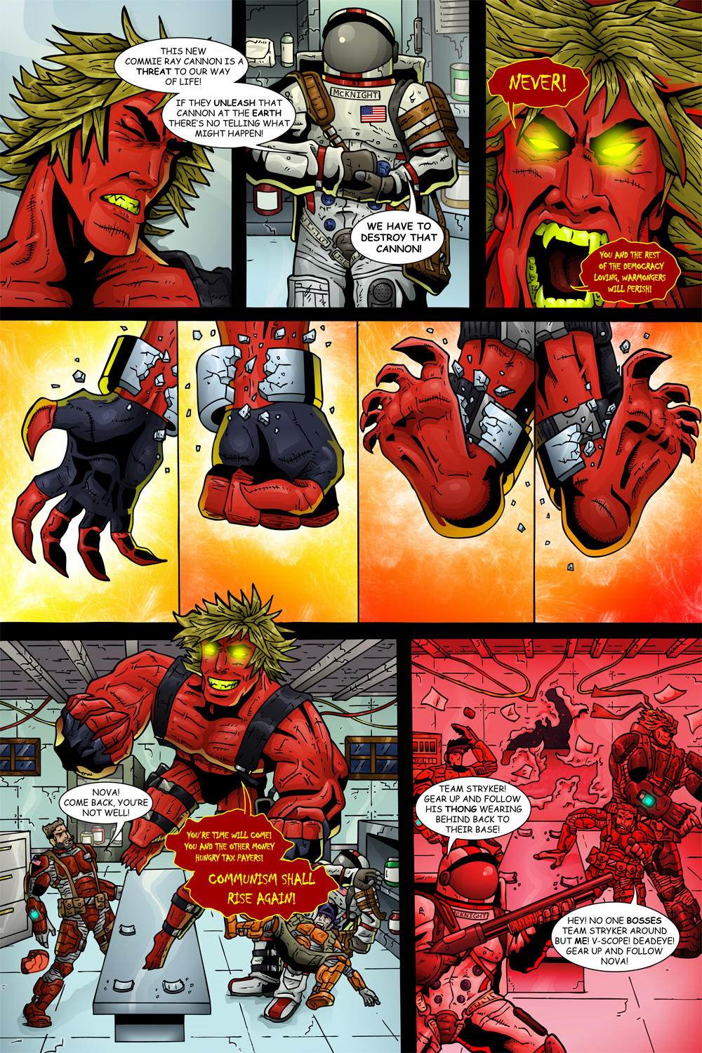 MISSION 006: PAGE 17 “MONEY HUNGRY TAX PAYERS!”