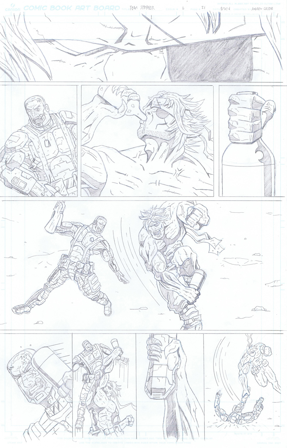 MISSION 006: PAGE 21 PENCIL