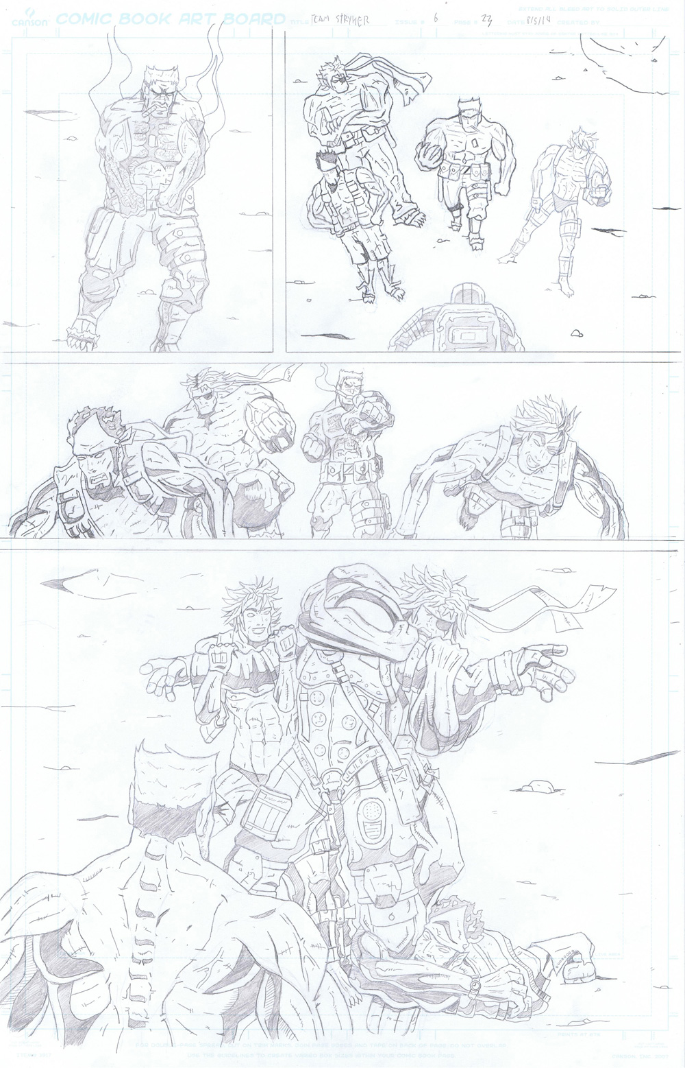 MISSION 006: PAGE 23 PENCIL