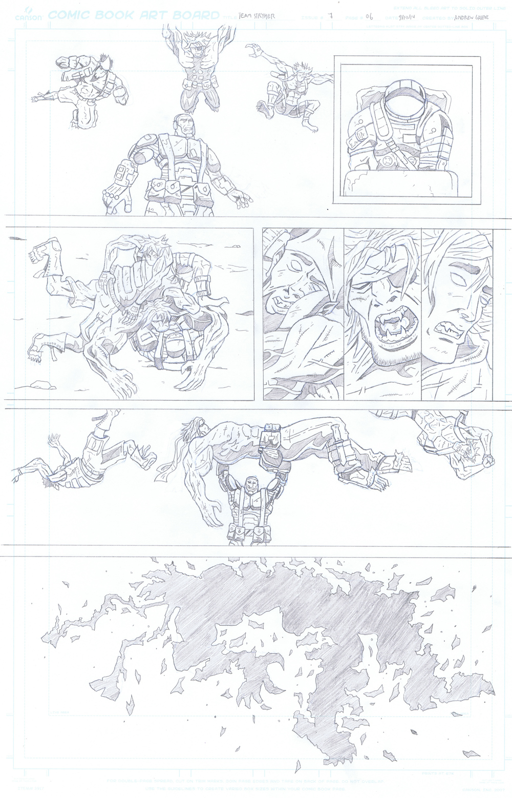 MISSION 007: PAGE 06 PENCIL