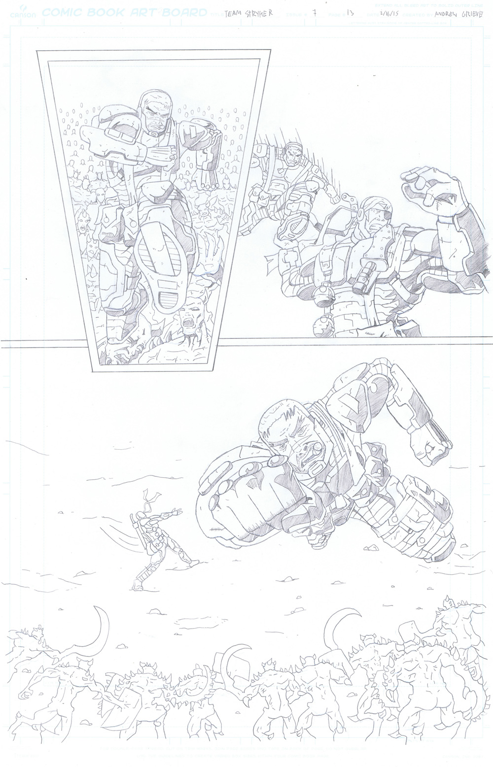 MISSION 007: PAGE 13 PENCIL