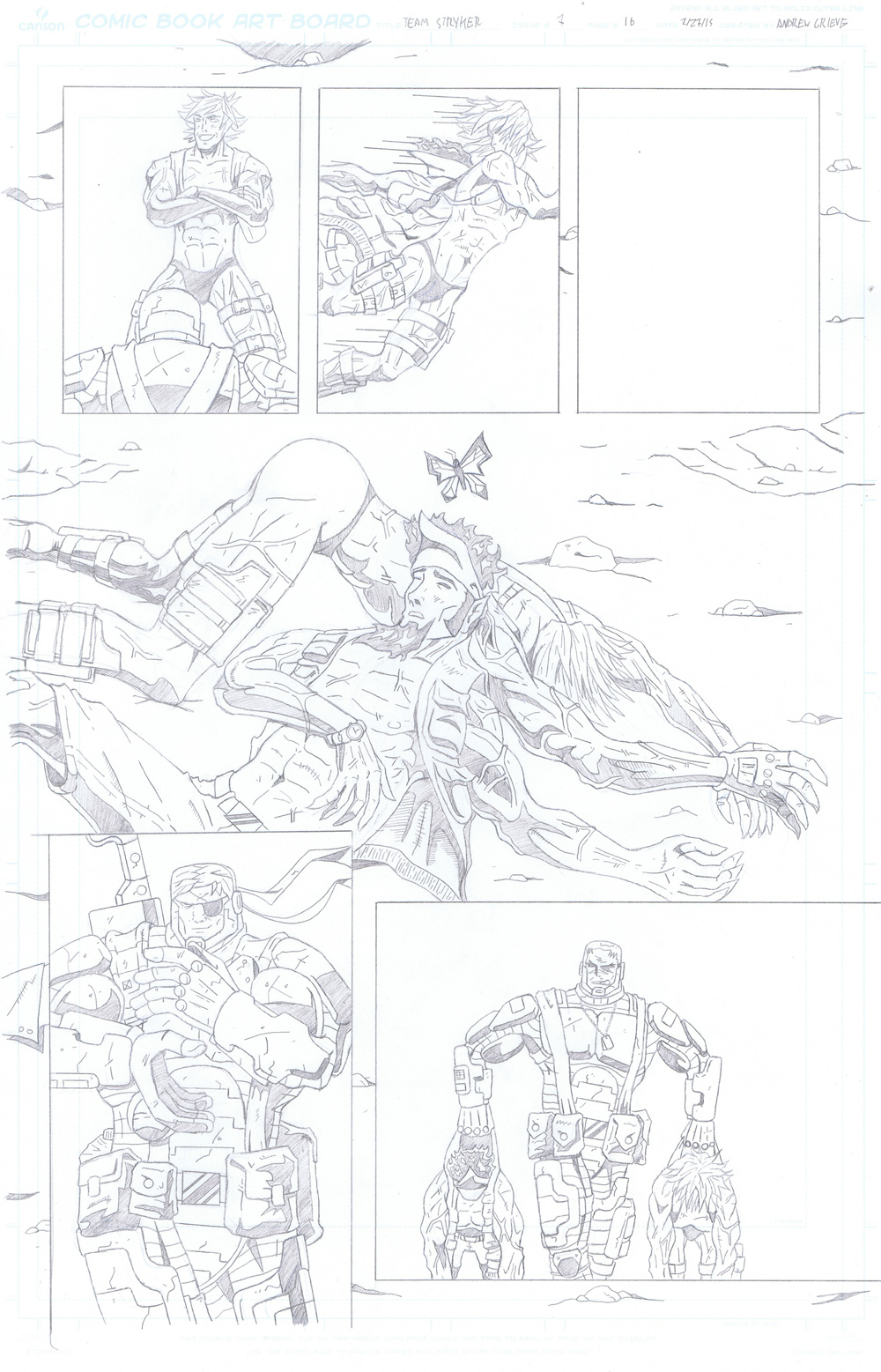 MISSION 007: PAGE 16 PENCIL