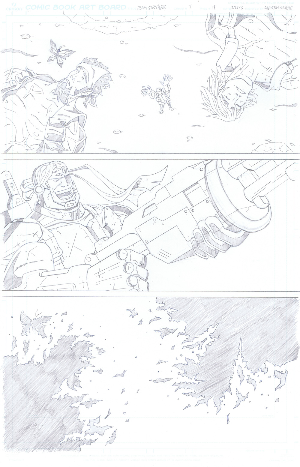 MISSION 007: PAGE 17 PENCIL