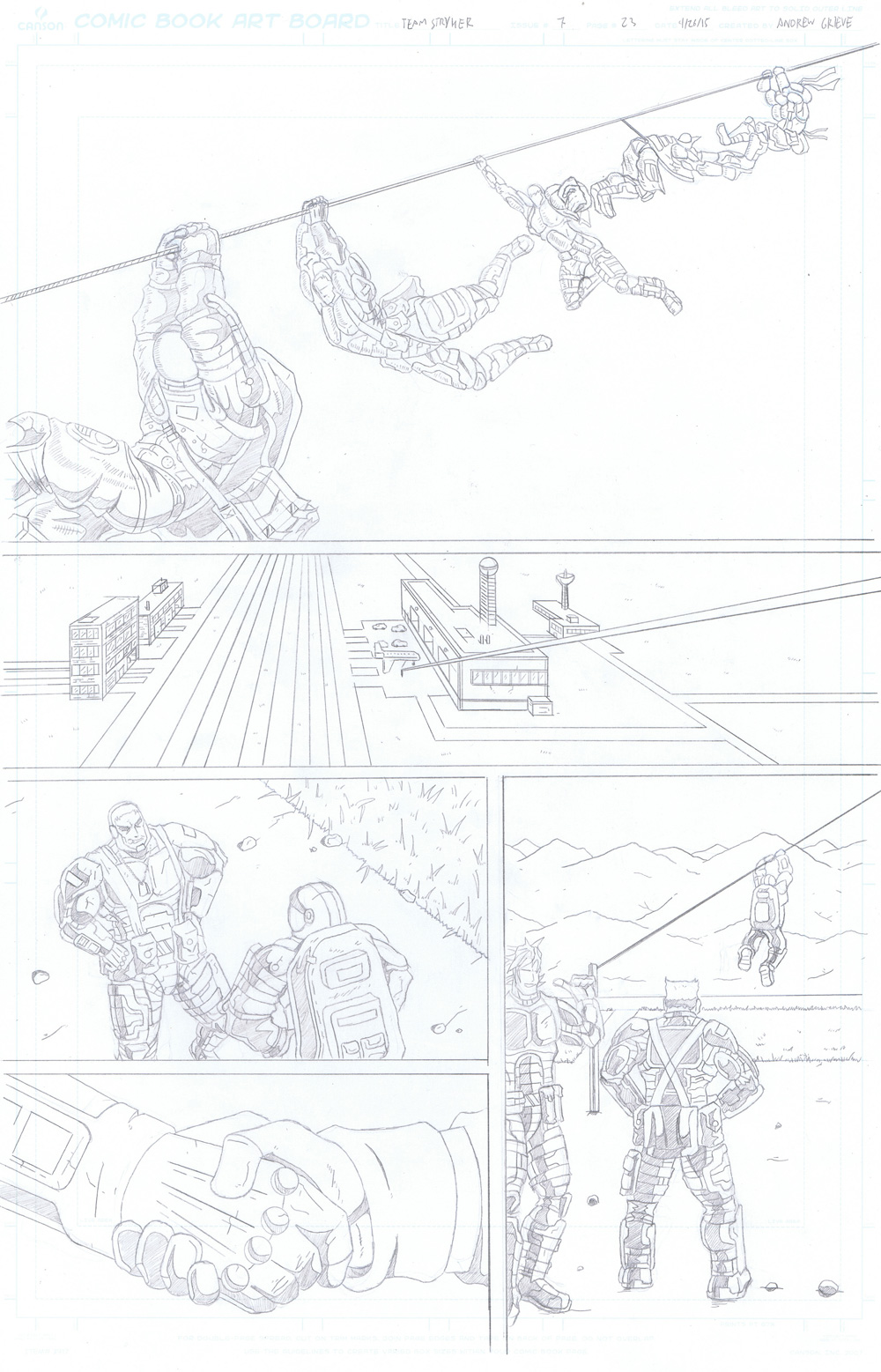 MISSION 007: PAGE 23 PENCIL