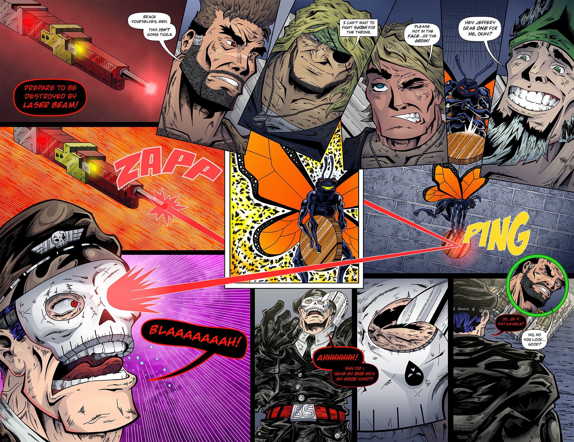 MISSION 011: PAGES 18-19 “ISN’T GOING TO TICKLE”